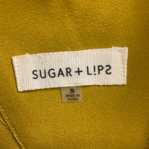 NWOT Mustard dress - Picture 3 of 3